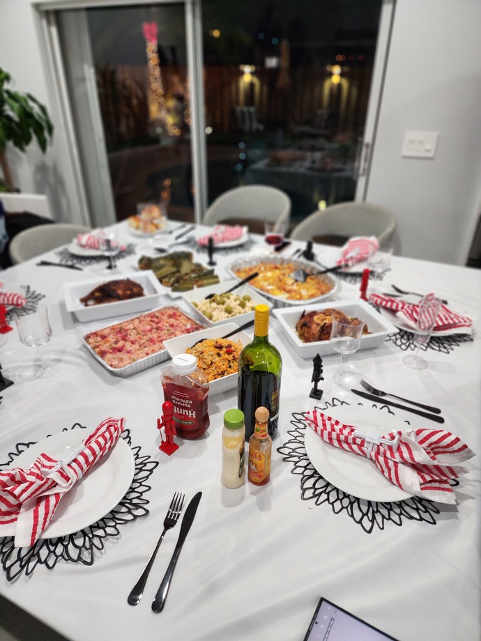 How was your new year eves dinner, what did you eat?