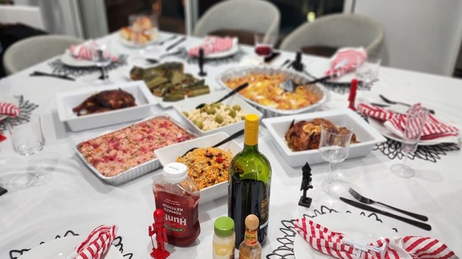 How was your new year eve's dinner, what did you eat?