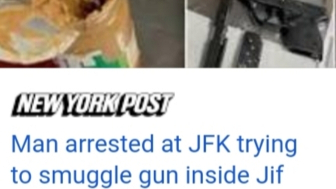 Man tries this at airport?