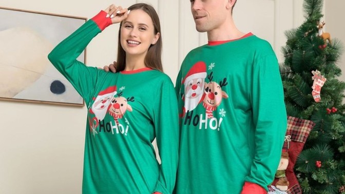 Would you ever wear matching Christmas Pajamas with your partner?