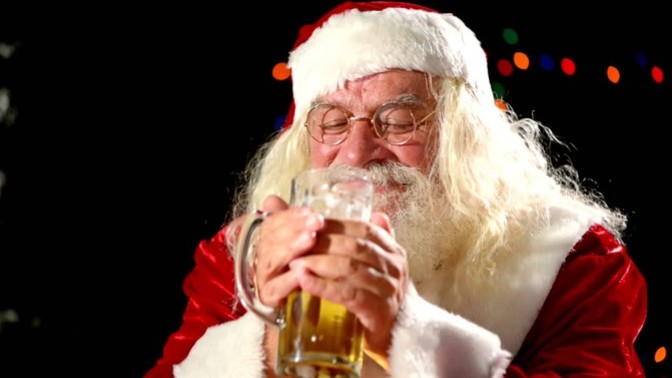 It's the day after Christmas - is Santa entitled to a brewski?