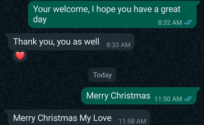 How would you take it if someone sent you a text like this?