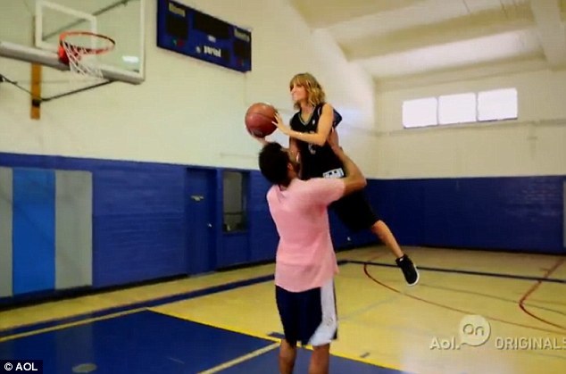 Is it true that women "no can dunk" but have good fundamentals at basketball?