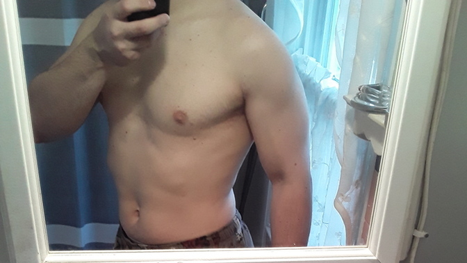 Guys, I'm going to start working out in the new year, do I have a decent body frame to build on?