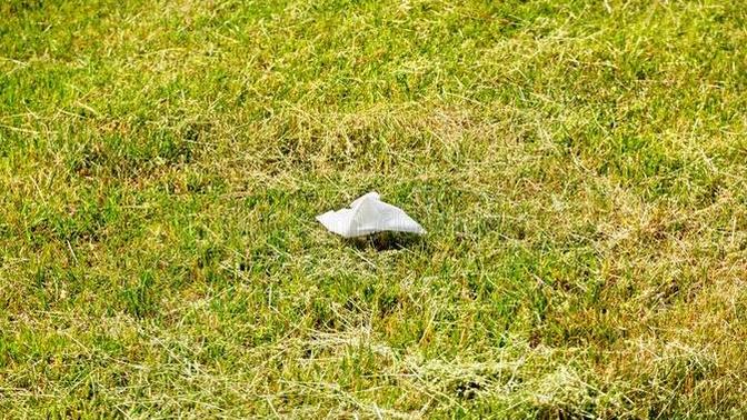 Why does the paper napkin only blow away when you reach for it?