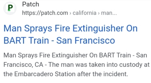 Guy does this on bart train?