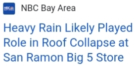 Heavy rain caused this?
