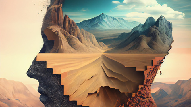 What location is your mind scape? How dose it look?