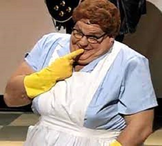 Do most girls grow up to look like lunch ladies?