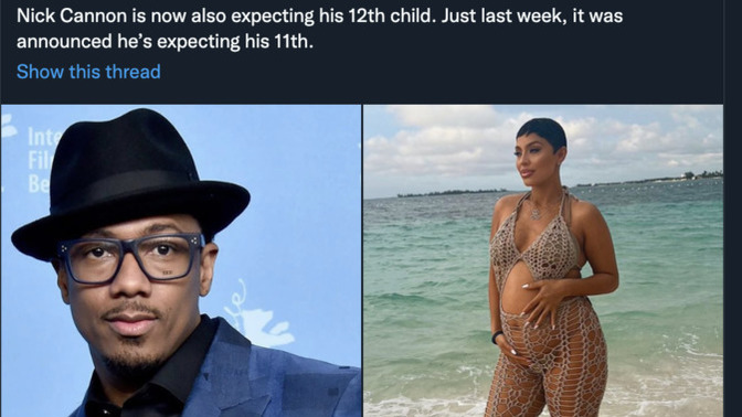 What’s your opinion on Nick Cannon having 12 kids?