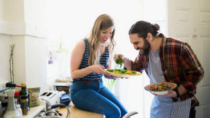 Can the way to a Woman's Heart go through her stomach, as they do for men?