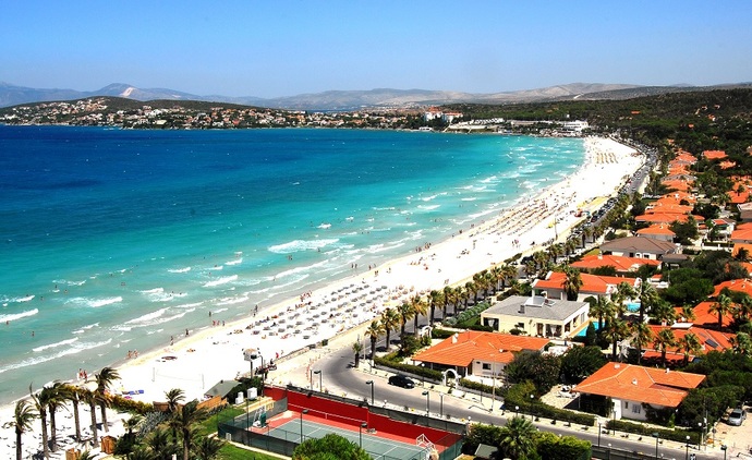 Which European country has the prettiest beaches?