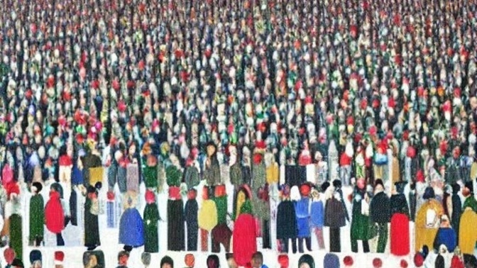 Are you afraid that over the years (2023, 2024...) the humanity will go through an existential crisis because of overpopulation and A. I?