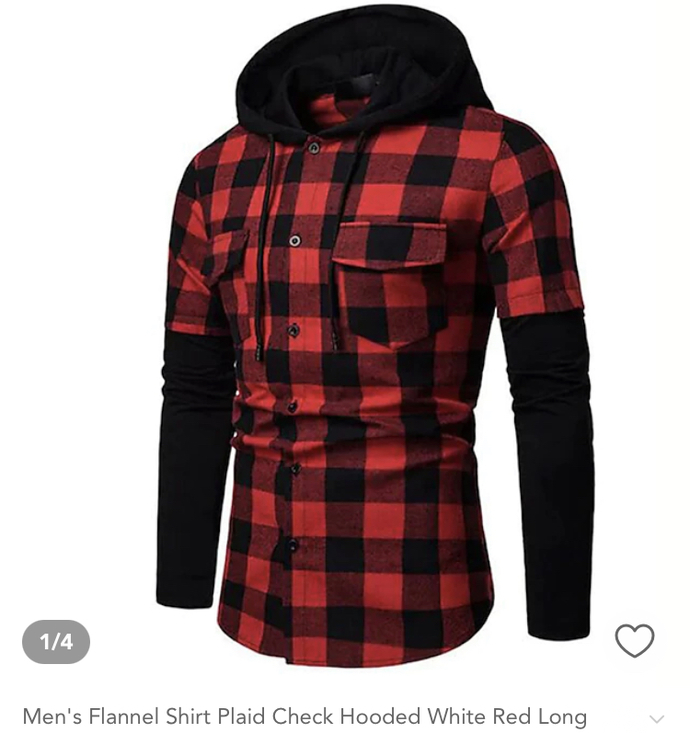 How do I look with these flannels on?