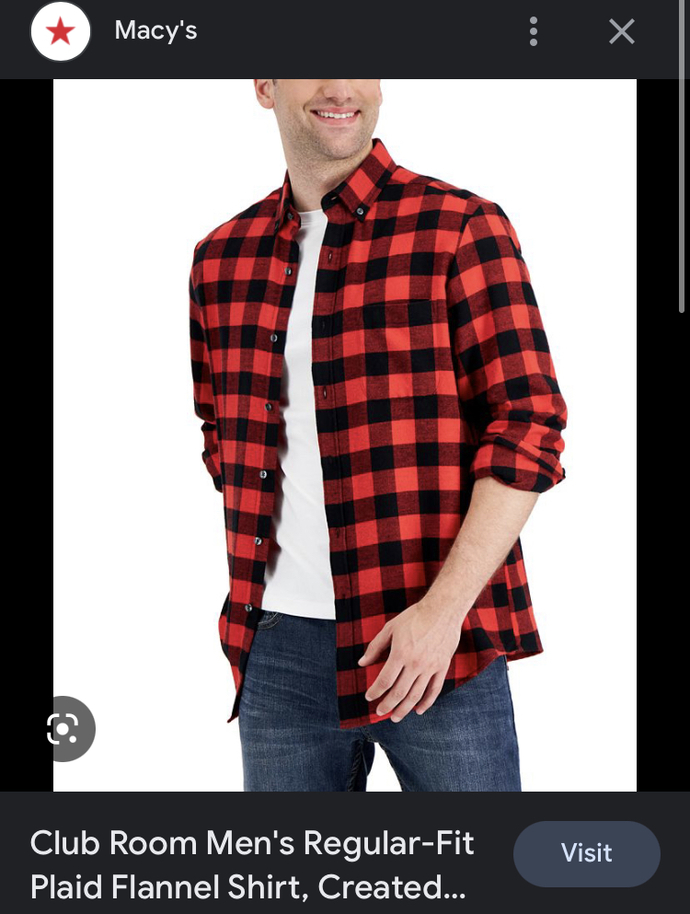 How do I look with these flannels on?