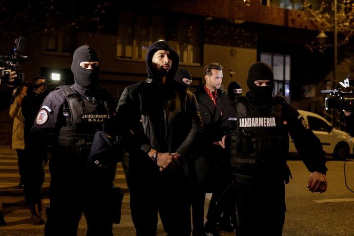Was Andrew Tate being arrested in Romania a publicity move?