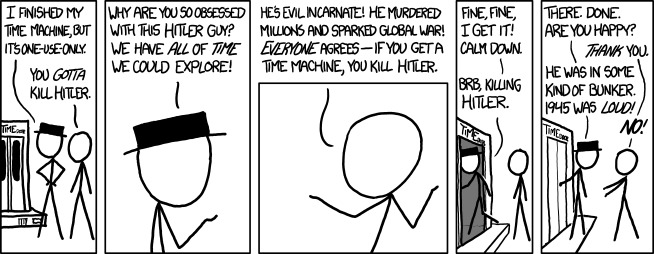 Hitler bad right guys?