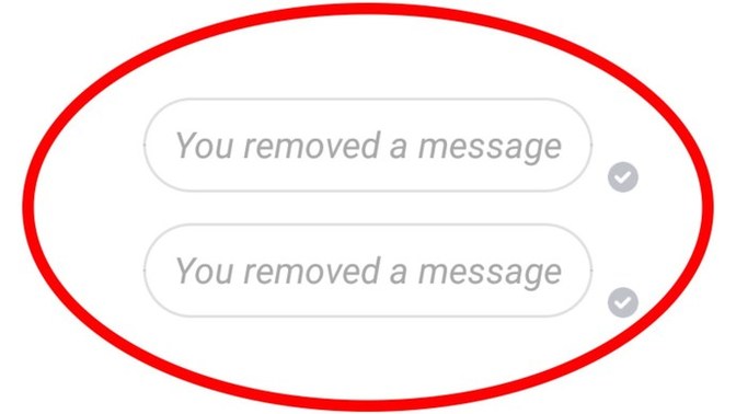 Guy friend unsends a message but I saw it?