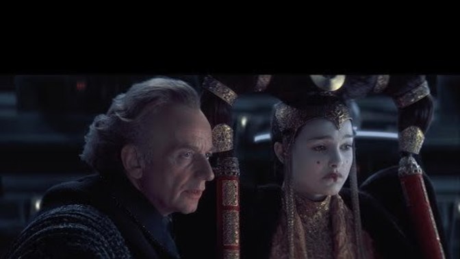 Did Chancellor Valorum catch on to what Palpatine was trying to do in the Senate hall?
