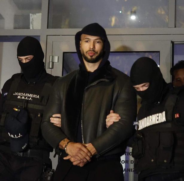 What do you make of the whole Andrew and Tristan tate arrest?