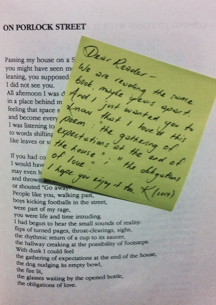 Have you ever found something that was left inside of a library, book or other borrowed item?