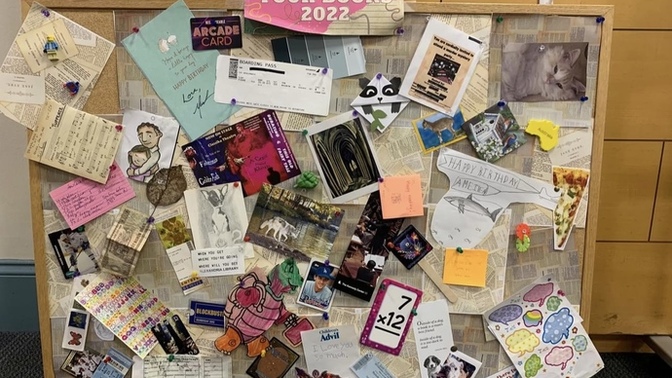 Have you ever found something that was left inside of a library, book or other borrowed item?
