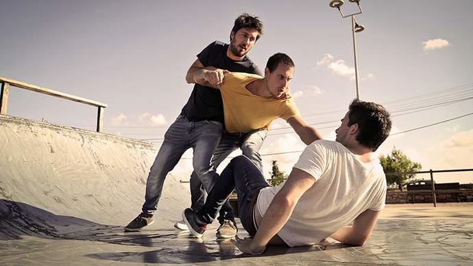 Girls, guys getting into fights is a turn on or a turn off?