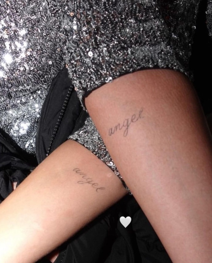 Selena Gomez and Nicola Beckham got a best friend tattoo. Would you get the same tattoo with your best friend?