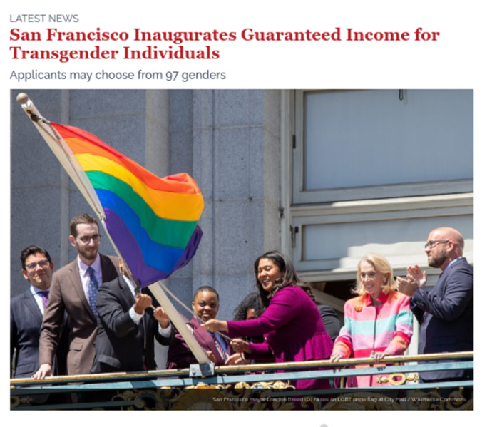Do you agree with San Francisco that there are 97 genders?