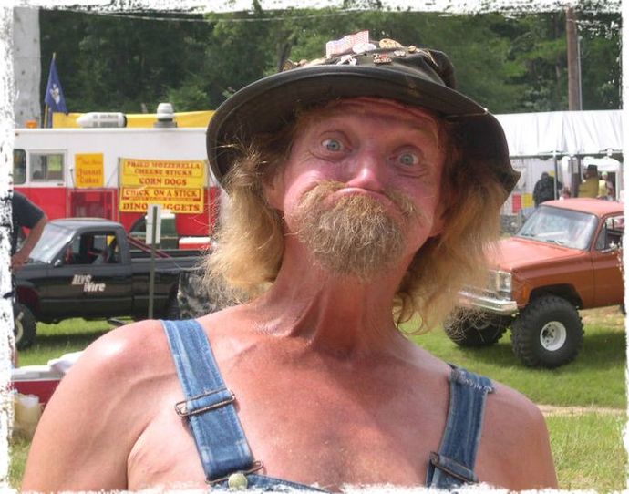 This is not me... really... trust me... I dont lie.. but that orange truck is cool!
