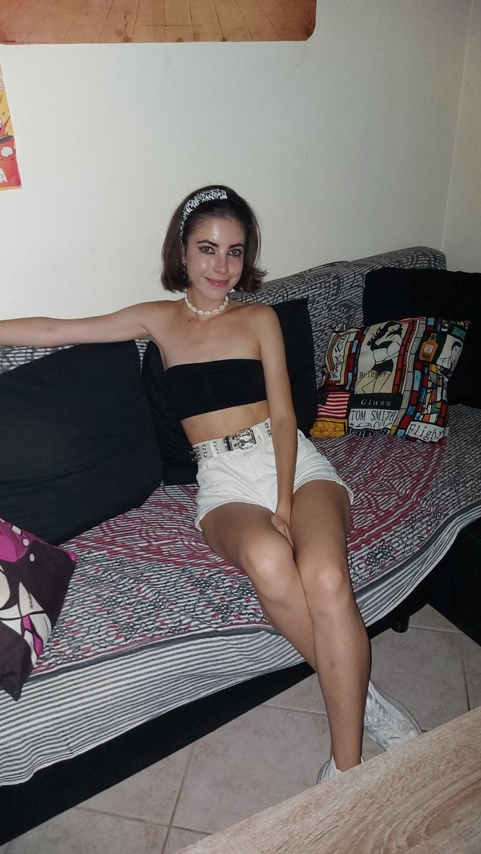 I know its not summer, but do you think this outfit is cute? Is it too revealing?