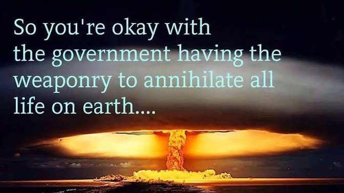 Isn't it funny how much gun control advocates trust the government?