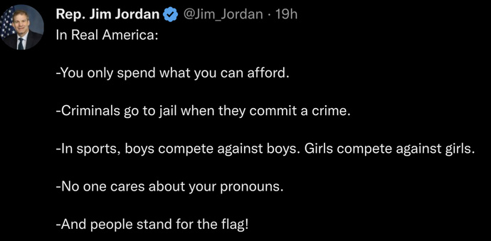 How many do you agree with this from this douche?