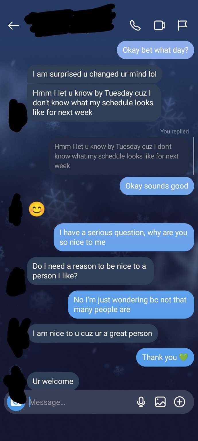 Does this girl like, like me even though she has a boyfriend bc Im confused?