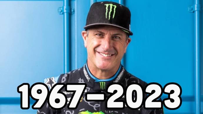 Ken Block died from a snowmobile accident yesterday, he was 55