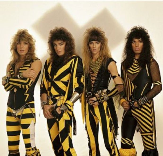 Here is a band that started out good Stryper. They are all men