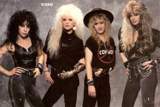 Here is Vixen an all girl band