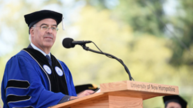 Who was the graduation speaker at your high school graduation? Were they famous? Funny? Memorable?