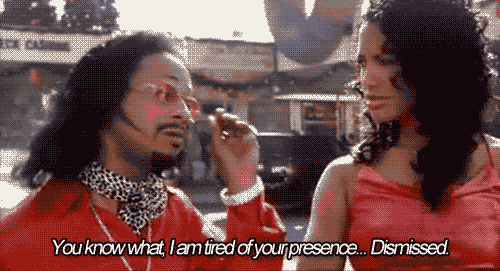 What would your first reaction be if your friend's ex started flirting with you?