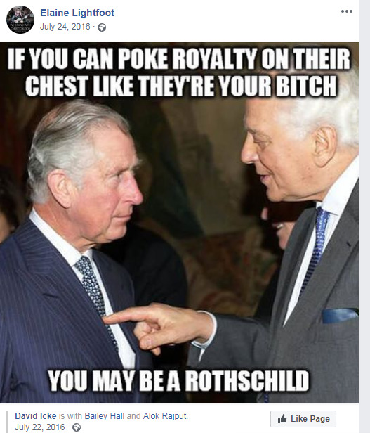 Why do a lot of people think Lord Rothschild controls the world?