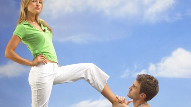 Would you say a woman have power over men in relationships?