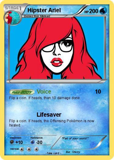 I just prefer Hipster Ariel...