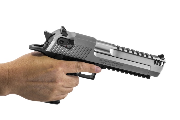 bigger or smaller on pistols?