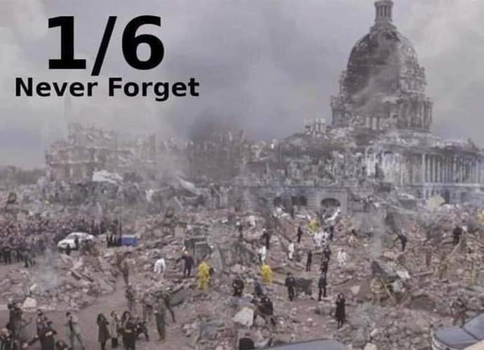 Is this horrifying image of the January 6th insurrection still seared in to your mind two years later?