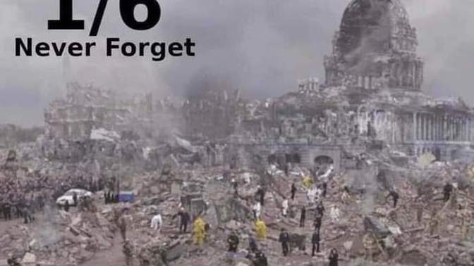 Is this horrifying image of the January 6th insurrection still seared in to your mind two years later?