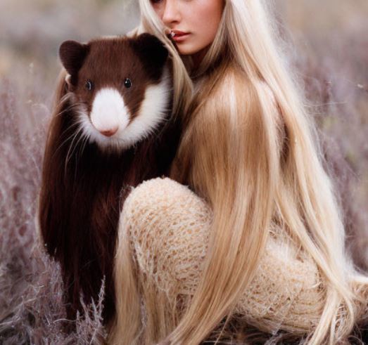What do you think of this picture and of the animal on it? What animal is that?