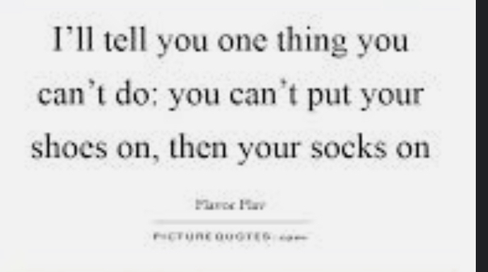 How Do You Do It? Sock Sock Shoe Shoe Or Sock Shoe Sock Shoe?
