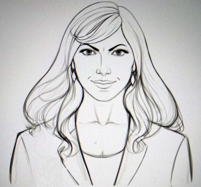 Do these sketches look like any characters you know?