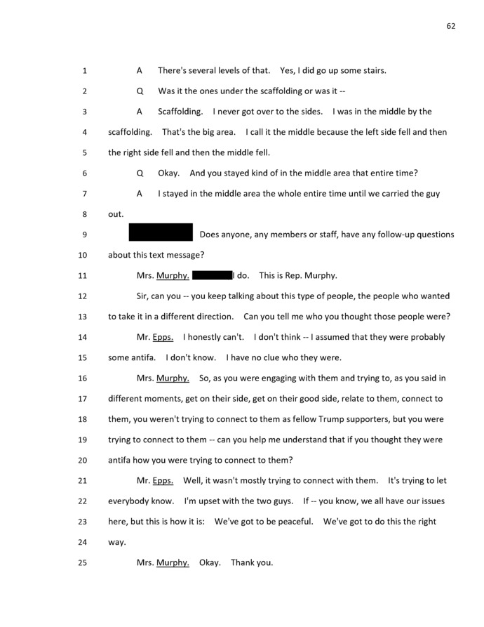 Have you seen the context to Ray Eppss admission that he orchestrated Jan 6th?