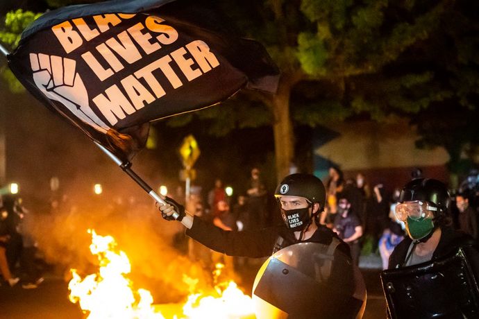 Why do conservatives want to call black lives matter a terrrorist organization but they refuse to call maga supporters terrrorists for Jan 6th coup?